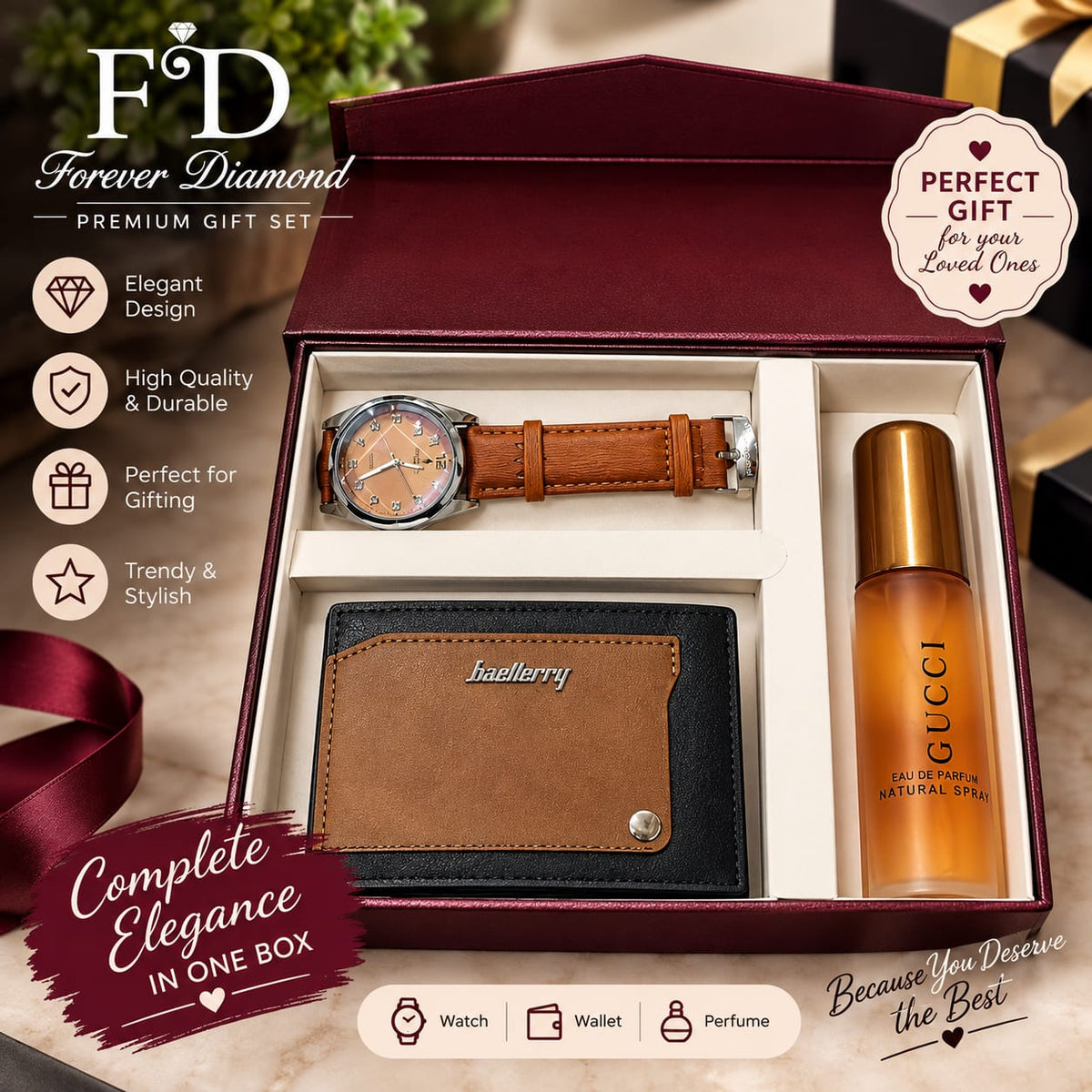 Forever Diamond Premium Men's Gift Set